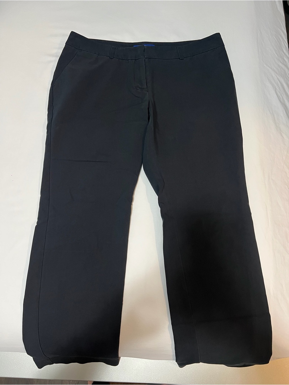 Apt. 9 Black Straight-Leg Dress Trousers